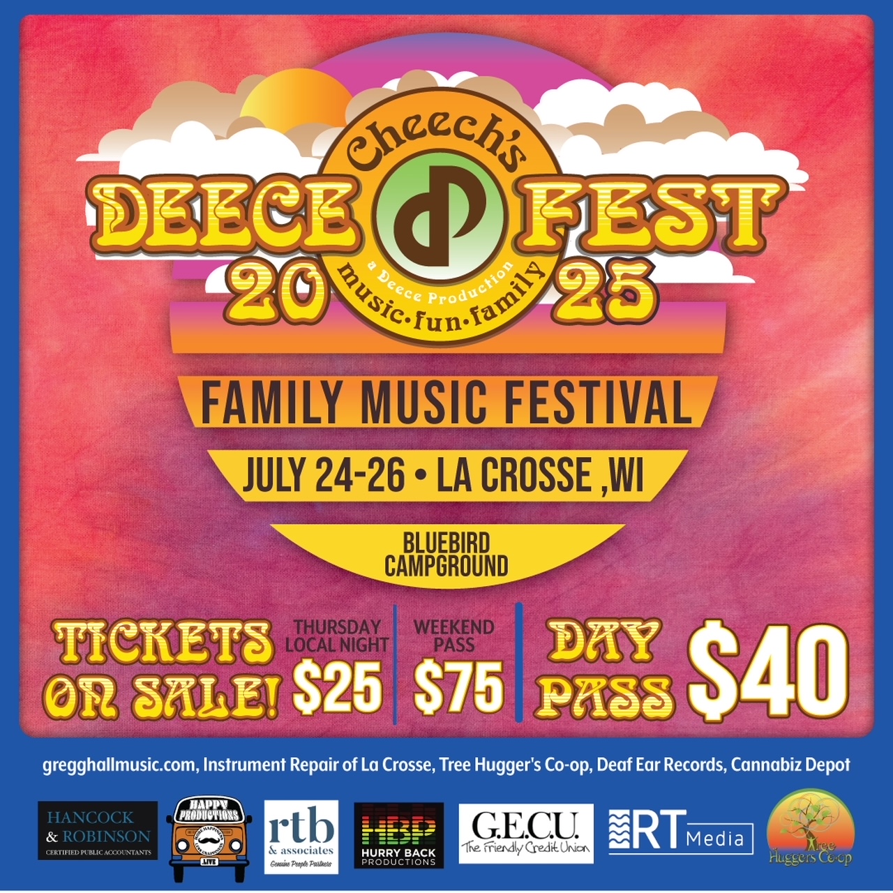 Cheech’s Deecefest Expands Lineup & Introduces Special “Local Night” to Kick Off Three-Day Festival